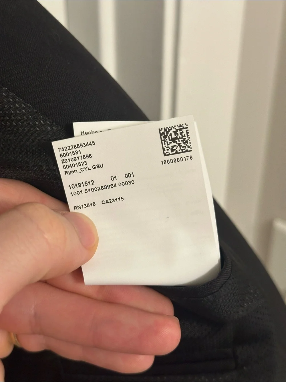 Hugo Boss 38R - 32W Ryan - Wave Black 100% Virgin Wool Suit